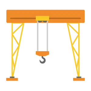 TeleCtrl Industrial Radio Remote Control application field-gantry cranes