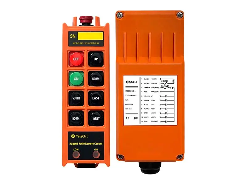 Product picture - F21-E1G Waterproof industrial remote controls